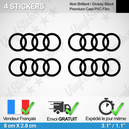 ADESIVI AUDI SPECCHIETTO Mirror STICKERS A3 A4 A5 A6 Q3 Q5 Q7 TT S-line S3 S4 eB